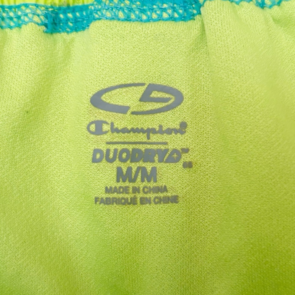 Champion Duo Dry Athletic Running Shorts Womens Sz Medium Activewear Gym Workout - Picture 5 of 7
